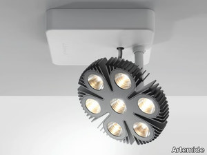 LOT REFLECTOR - LED adjustable ceiling aluminium spotlight _ Artemide