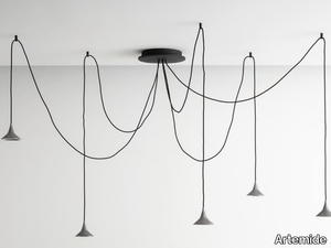 UNTERLINDEN CHANDELIER FREE - LED adjustable aluminium chandelier _ Artemide