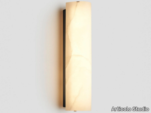 12:40 - LED dimmable alabaster wall light _ Articolo Studio