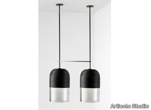 INDI DOUBLE - LED dimmable handmade pendant lamp _ Articolo Studio