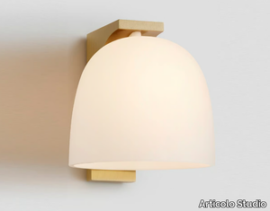 TUBI - LED wall light in metal and glass _ Articolo Studio