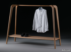 SWING - Solid wood coat stand _ Artisan