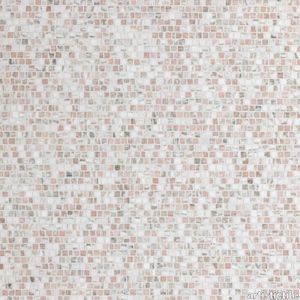 Norwegian Rose Marble Mosaic Honed Stone Broken Joint 1.0cm