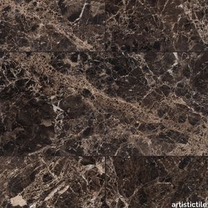 Emperador Dark Marble Tile Honed 12" x 24" x 3/8" Stone Aris Edge