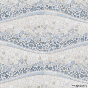 Calypso Cream Ombre Mosaic