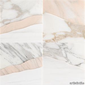 Ali Budd Kata Green Marble Dimensional Tile