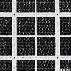 Hudson Hex Black Mosaic