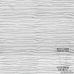 Forest By Lori Weitzner Bianco Carrara Marble Decorative Tile