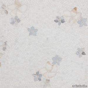 Sakura Calacatta Bluette Mosaic