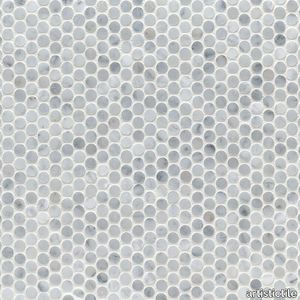 Studs Calacatta Gold Marble Mosaic