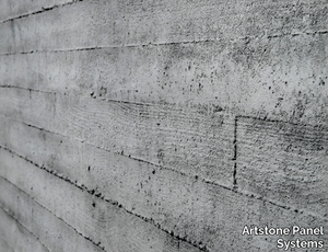 HORMIGON LOFT - Indoor/outdoor glass-fibre 3D Wall Cladding with concrete effect _ Artstone Panel Systems