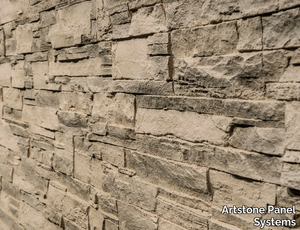 LASCAS - Indoor/outdoor glass-fibre 3D Wall Panel with stone effect _ Artstone Panel Systems