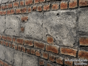 PICADA VINTAGE - Indoor/outdoor glass-fibre 3D Wall Panel with brick effect _ Artstone Panel Systems