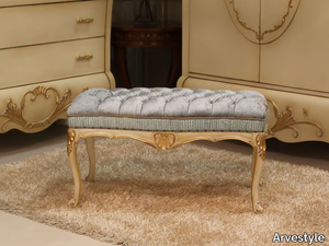 ANGIOLINE - Tufted upholstered velvet bench _ Arvestyle