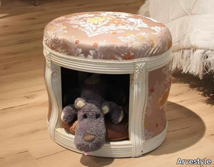 D&C - Upholstered fabric pouf _ Arvestyle