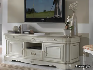 DOGI - Low wooden TV cabinet _ Arvestyle