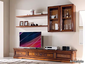 EXCLUSIVE - Wall-mounted TV wall system _ Arvestyle