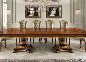 ORPHEO MAGGIOLINI - Rectangular wooden table _ Arvestyle