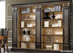 ROYAL - Open wall-mounted solid wood bookcase _ Arvestyle