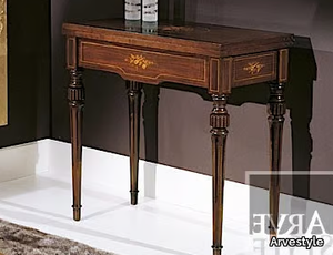 ALESSANDRO - Extending rectangular solid wood console table _ Arvestyle