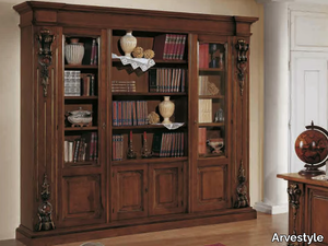 MACCHIAVELLI - Freestanding solid wood bookcase _ Arvestyle