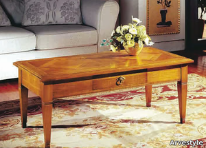 CANALETTO - Rectangular cherry wood coffee table _ Arvestyle