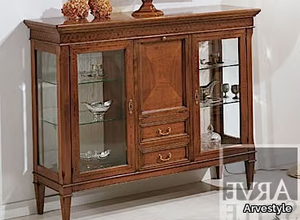 MARTA - Solid wood display cabinet _ Arvestyle