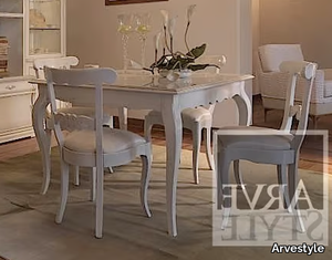 FENICE - Extending square solid wood table _ Arvestyle