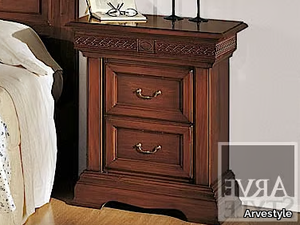 PALLADIO - Rectangular bedside table with drawers _ Arvestyle