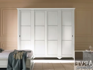 SALIERI - Solid wood wardrobe with sliding doors _ Arvestyle