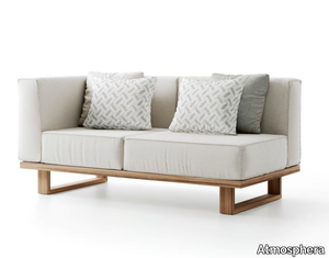 9.ZERO 2S RIGHT CORNER - 2 seater fabric sofa _ Atmosphera