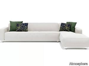 LAGUNA - Corner modular fabric garden sofa _ Atmosphera