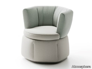 MOKA - Technical fabric easy chair with removable cover _ Atmosphera