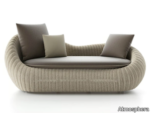 TWIGA - 2 seater polyethylene garden sofa _ Atmosphera