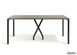 CAVALLETTA - Rectangular oak table _ atipico