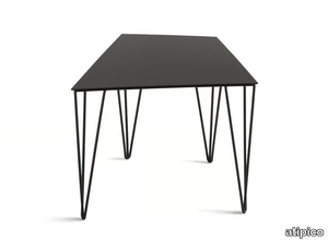 CHELE TRAPEZOIDAL - Iron coffee table _ atipico