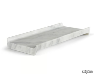 SLITTA - Carrara marble centerpiece _ atipico