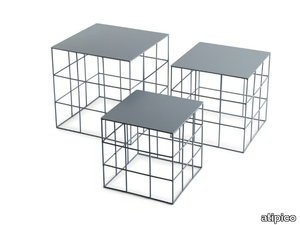 RETON - Square iron coffee table _ atipico