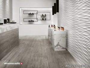 3D WALL DESIGN BLADE - White-paste 3D Wall Cladding _ Atlas Concorde