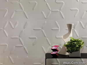 3D WALL DESIGN FLAKE - White-paste 3D Wall Cladding _ Atlas Concorde