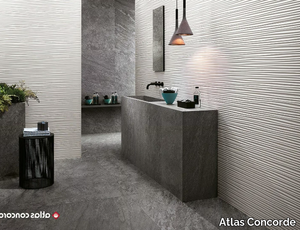 3D WALL DESIGN FLOWS - White-paste 3D Wall Cladding _ Atlas Concorde