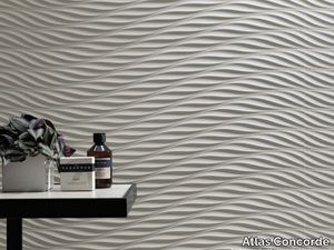 3D WALL DESIGN TWIST - White-paste 3D Wall Cladding _ Atlas Concorde