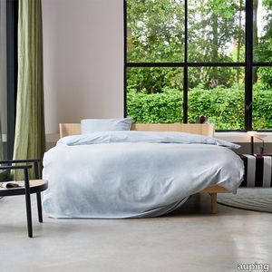 Chambray denim blue Duvet Cover