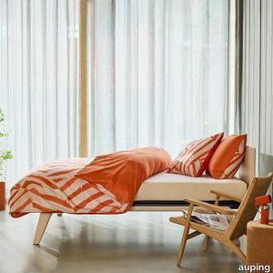 Vibrant apricot Pillowcases