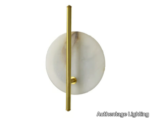 ALB - LED dimmable alabaster wall light _ Authentage Lighting