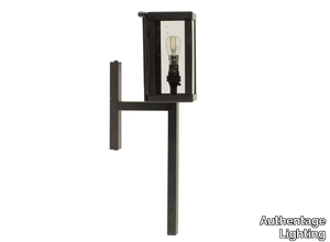 VITRINE PETITE TORCH - Brass outdoor wall lamp _ Authentage Lighting