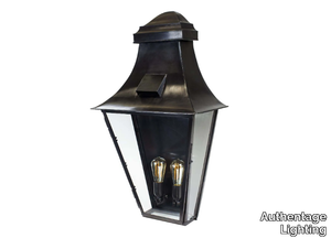 GRACIEUZE WALL GRAND - LED brass outdoor wall lamp _ Authentage Lighting