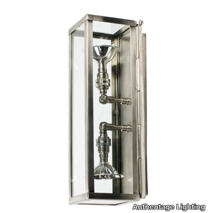 VITRINE UP & DOWN - LED brass outdoor wall lamp _ Authentage Lighting