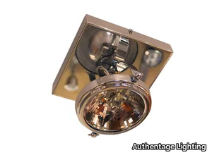 CENTONZE CLASSIC - Adjustable ceiling brass spotlight _ Authentage Lighting