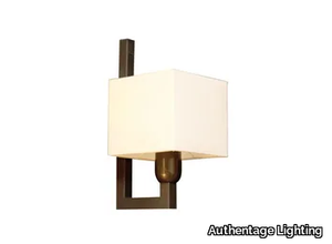 SÉVÈRE ON LONG BASE - Brass wall lamp _ Authentage Lighting